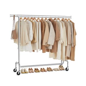 Clothes Rack with Wheels