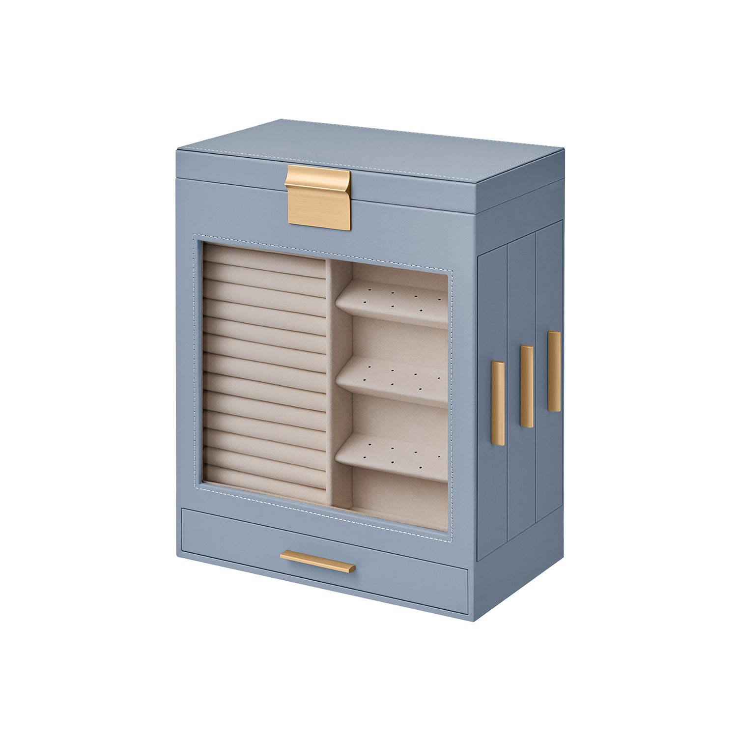 Jewelry Box with Glass Window - Image 3