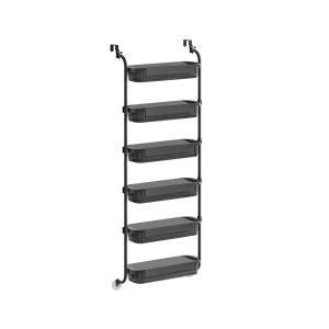 Over-the-door Pantry Organizer with Adjustable Baskets