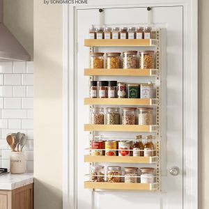 SONGMICS 6-Tier Over the Door Pantry Organizer