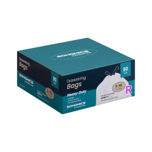 SONGMICS Trash Bags for 2.6-Gallon (10 L) Trash Cans. 80 Count