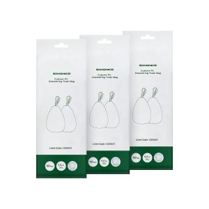 Small Trash Bags for 6.6 Gallon Trash Cans 120 Count