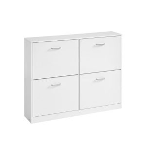 Kailyn Collection - Shoe Cabinet with 4 Flip Doors