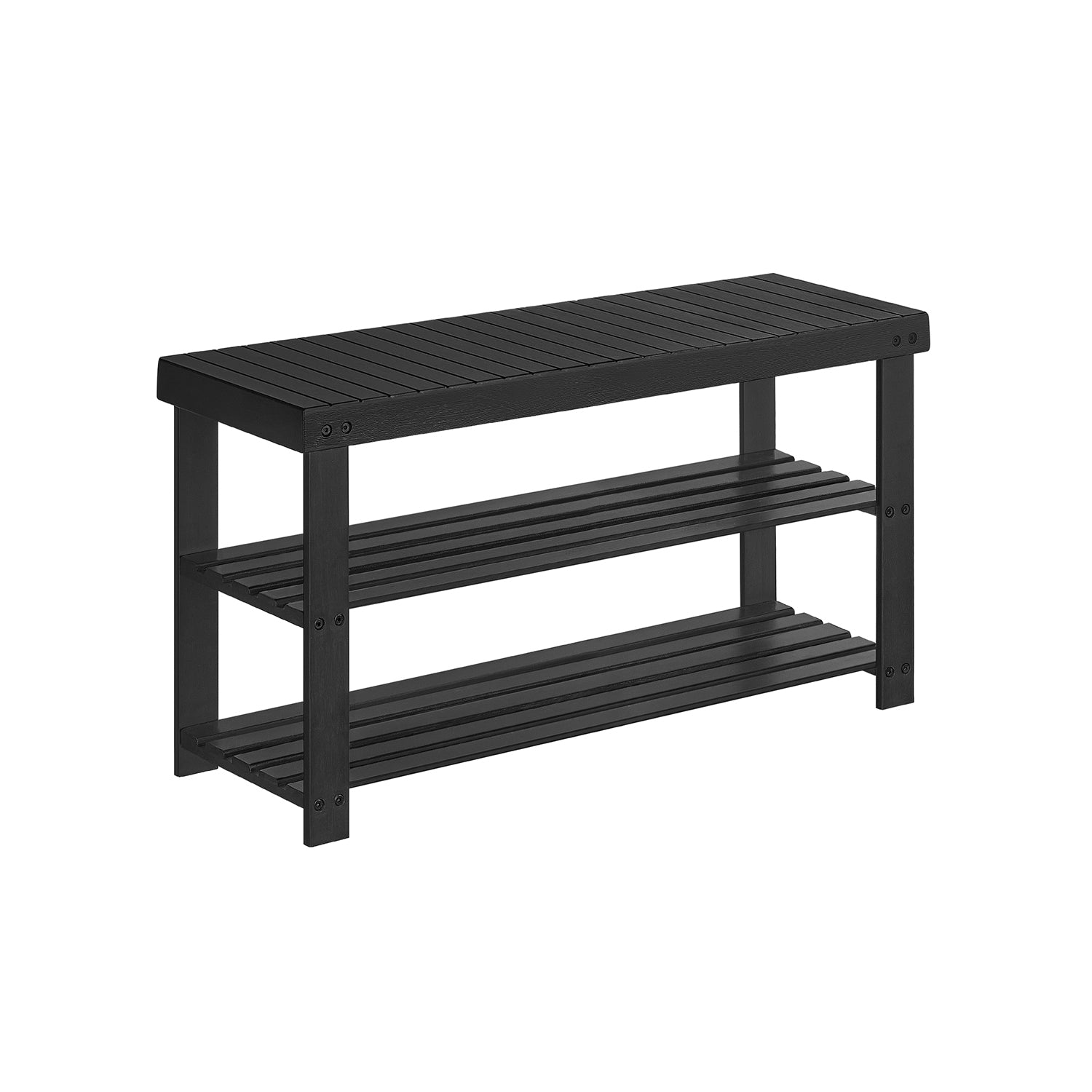 Bamboo Shoe Rack Bench - Image 7