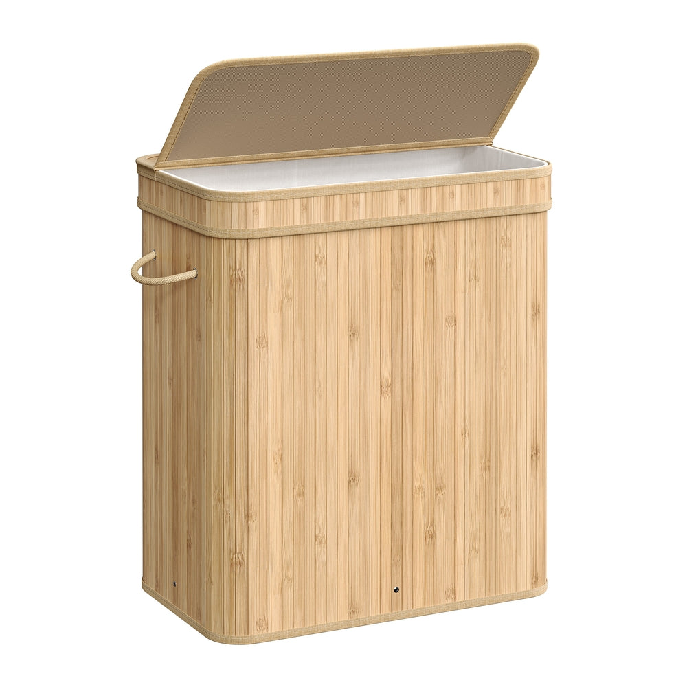 Dirty Clothes Storage Basket with Lid Liner - Image 5