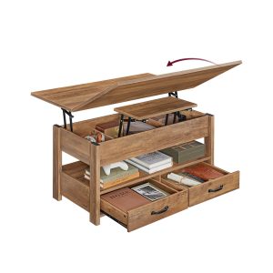 VASAGLE Lift Top Coffee Table. Center Table with Storage