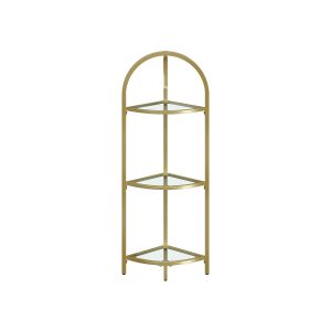 Baris Collection - 5 Tier Corner Bookshelf