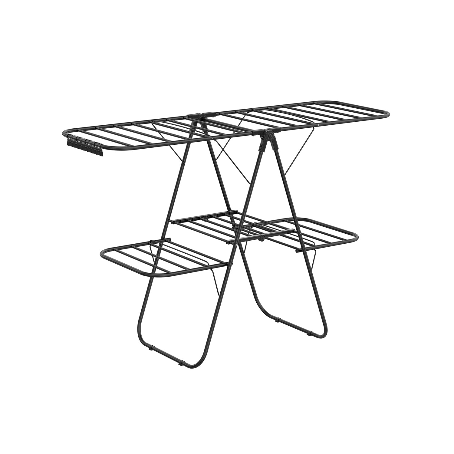 Clothes Drying Rack with Adjustable Shelves - Image 2