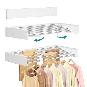 SONGMICS Wall Mounted Drying Rack