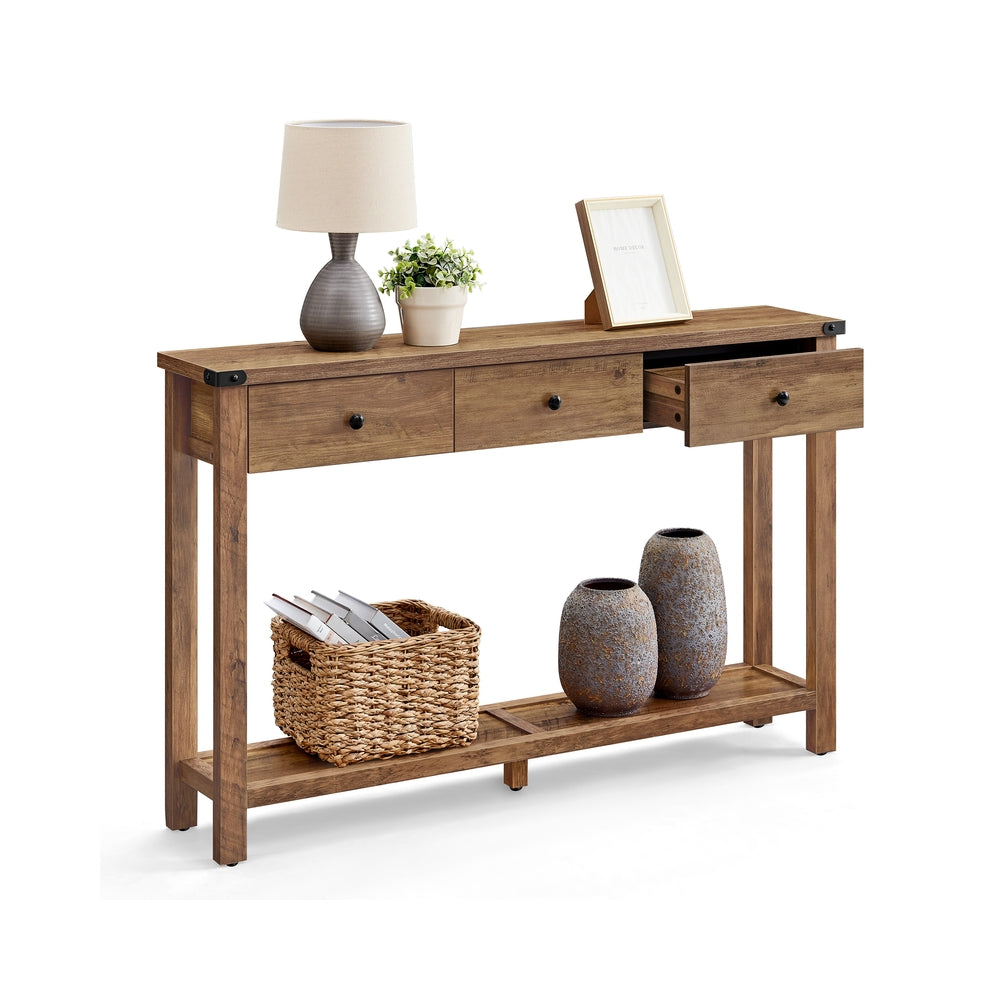 Liry Collection - Console table with drawers and open shelf - Image 2