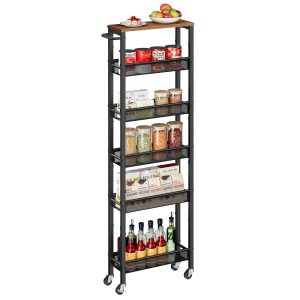 VASAGLE Slim Storage Cart