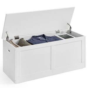 Storage Chest with 2 Safety Hinges