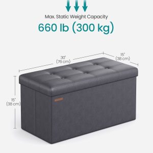 Mazie Collection - FOttoman with Storage