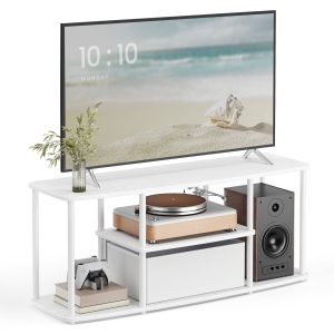 SONGMICS HOME Superfast Toolless Assembly. TV Stand for TVs up to 50 Inches