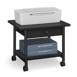 Printer Stand with Locking Wheels