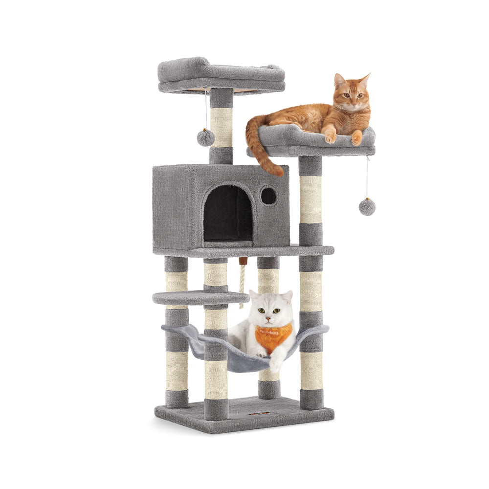 Multi-Level Cat Tower for Indoor Cats