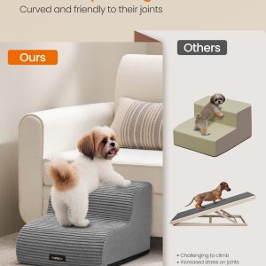Feandrea 2-Step Dog Stairs