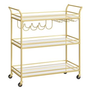 3 Open Compartments Cabinet