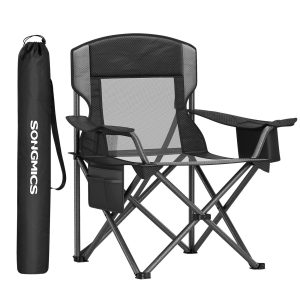 Folding Camping Chair with Adjustable Armrests