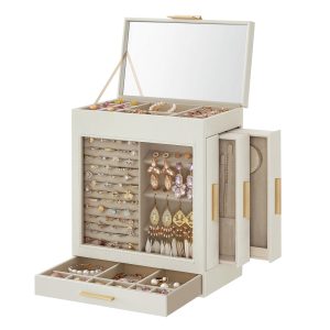 Jewelry Box with Glass Window