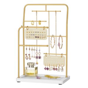 Jewelry Stand with 6 Hanging Rods