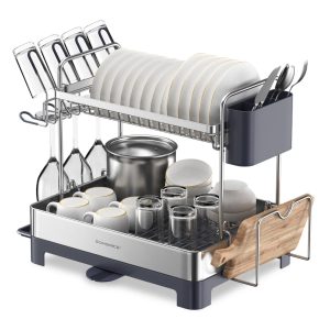 2-Tier Dish Drying Rack