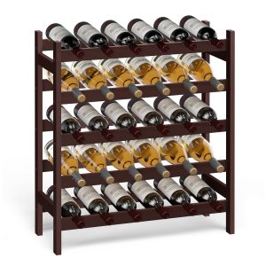 5-Tier Wine Rack for 30 Bottles