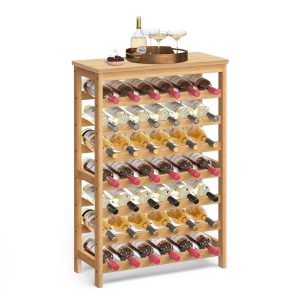 7-Tier Wine Rack for 42 Bottles