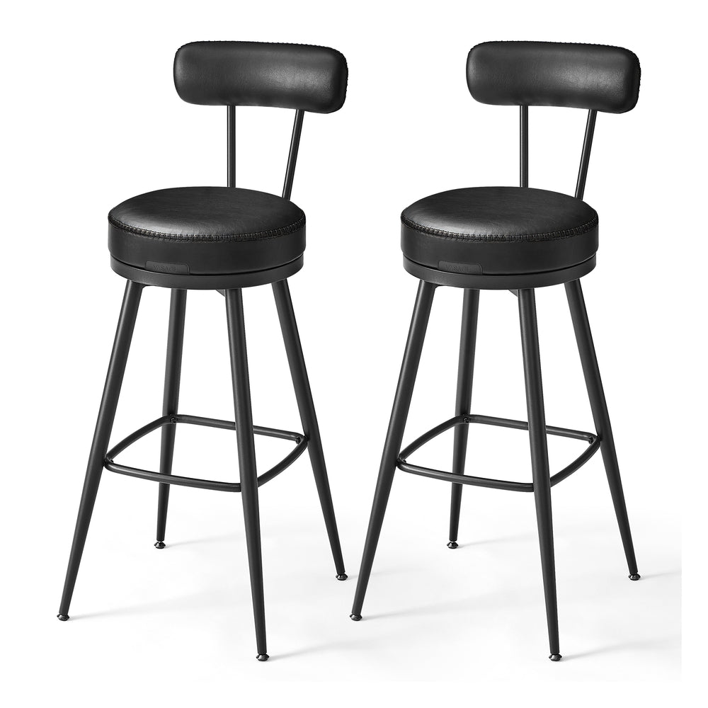EKHO Collection - Swivel Bar Stools with Backs - Image 6