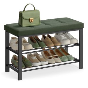 3-Tier Shoe Storage Bench