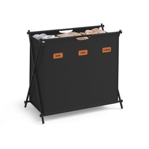 Laundry Hamper with Collapsible X-Frame