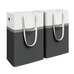 Set of 2 Foldable Laundry Hampers