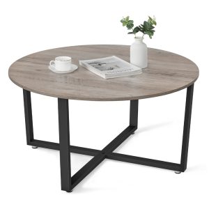 Industrial Round Coffee Table