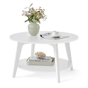 Maezo Collection - 2 Tier Round Coffee Table
