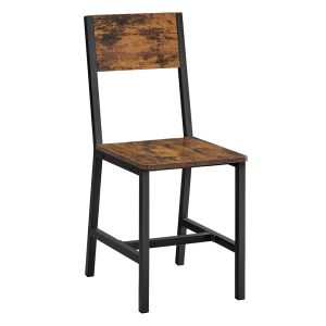 Dining Chair with Metal Steel Frame