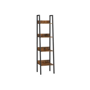 4-Tier Freestanding Ladder Shelf