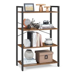 4-Tier Tall Bookshelf