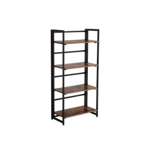 Industrial Folding Ladder Shelf