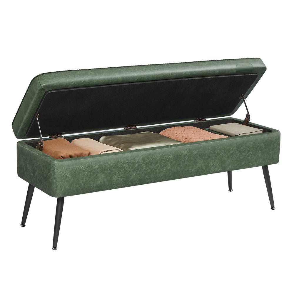 EKHO Collection - Storage Ottoman Bench 15 Gallons - Image 2