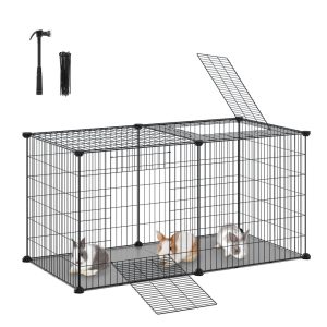 40.5L x 20W x 20H Small Animal Playpen with Top and Base
