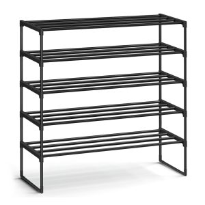 SONGMICS Shoe Rack. Shoe Organizer. Metal Storage Shelf