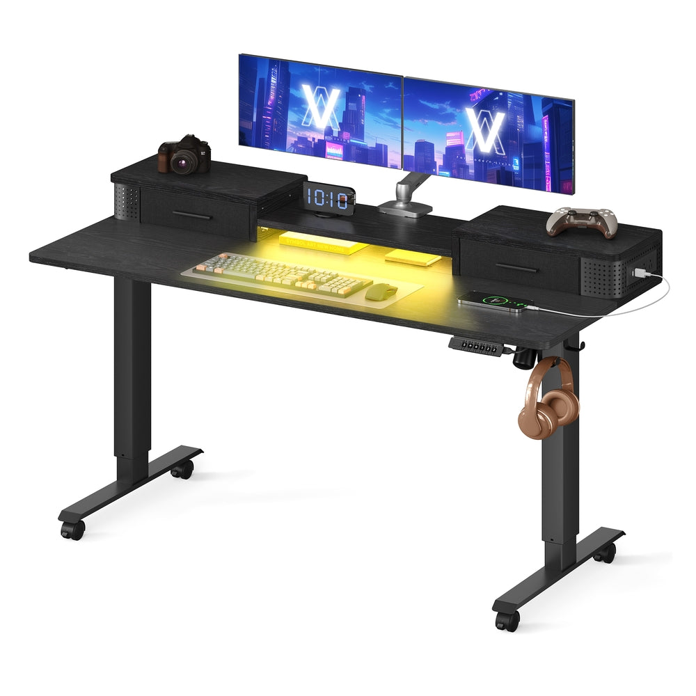 Balok Collection - Electric Standing Desk with Drawers - Image 8