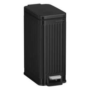 Bathroom Trash Can with Lid for Small Spaces