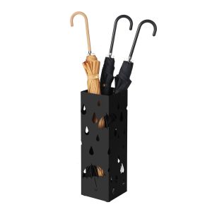 Square Black Umbrella Stand