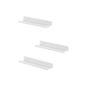 SONGMIS Set of 3 Floating Wall Shelves