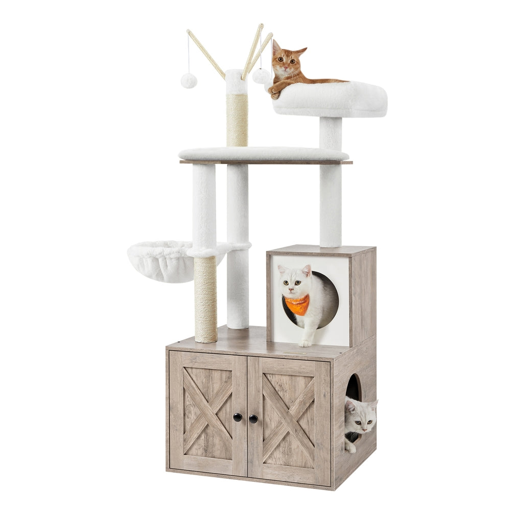 Hains Collection - WoodyWonders Cat Tree - Image 2