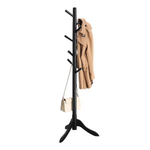 Free Standing Tree-Shaped Coat Rack with Hooks