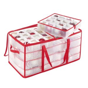 Large Plastic Christmas Storage Container with Lid