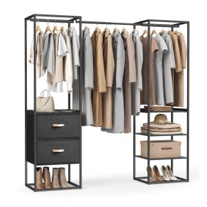 70.9 Wide Freestanding Clothes Rack