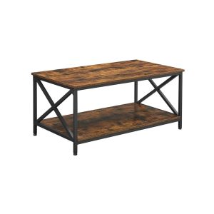 2-Tier Industrial Style Coffee Table